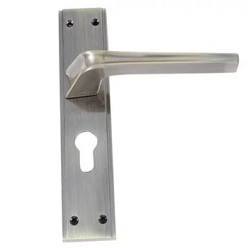 YALE MORTISE COMBO SET WITH 8IN BP 60MM CYLINDER TT WITH 50MM C/C 50MM// BS LOCK BODY AB LEVER HANDLES YALE Model: YMC511-8P-60MM-5050-TT-AB