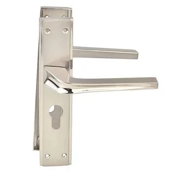 YALE MORTISE COMBO SET WITH 8IN BP 60MM CYLINDER DC WITH 50MM C/C 50MM// BS LOCK BODY STAINLESS STEEL LEVER HANDLES YALE Model: YMC511-8P-60MM-5050-DC-SS