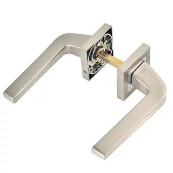 YALE MORTISE COMBO SET ROSE ESCUTCHEONS 60MM CYLINDER DC WITH 85MM C/C// 45MM BS L YMC511 LEVER HANDLES YALE Model: YMC511-RE-60MM-8545-DC-SS