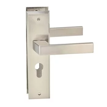 YALE MORTISE COMBO SET WITH 8IN BP 60MM CYLINDER DC WITH 50MM C/C 50MM// BS LOCK BODY STAINLESS STEEL LEVER HANDLES YALE Model: YMC501-8P-60MM-5050-DC-SS