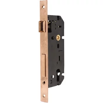 YALE MORTISE LOCK BODY, 85MM C/C AND 45MM BS, PVD RG YALE Model: 24-8545 BRSS04 PRG