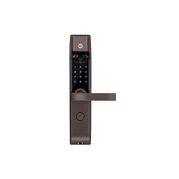 YALE YDM4115 SMART BIOMETRIC LOCK BROWN A SERIES YALE Model: YDM4115 A_SIL / YDM4115 A_BR