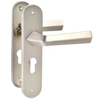 YALE MORTISE HANDLE YMC 519 WITH 60 MM CYLINDER KEY & KNOB (8 INCH) SS FINISH YALE Model: YMC519-8P-60MM-5050-TT-SS