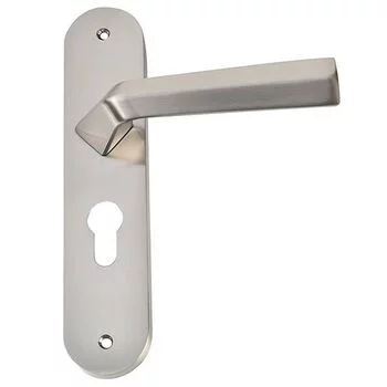 YALE MORTISE HANDLE YMC 519 WITH 60 MM CYLINDER KEY & KNOB (8 INCH) SS FINISH YALE Model: YMC519-8P-60MM-5050-TT-SS