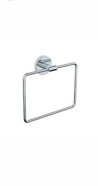 Towel Ring Square With Round Flange | Model : ACN-CHR-1121N