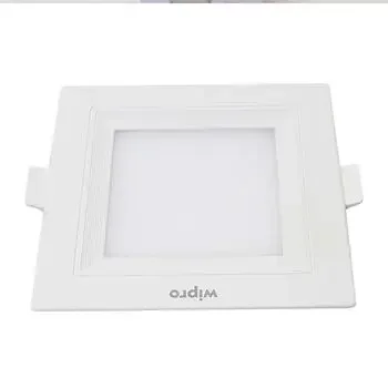 WIPRO GARNET WAVE 10W LED SQUARE SLIM PANEL COOL DAY LIGHT WIPRO | Model: D721060/DH21060