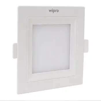 WIPRO GARNET WAVE 10W LED SQUARE SLIM PANEL COOL DAY LIGHT WIPRO | Model: D721060/DH21060