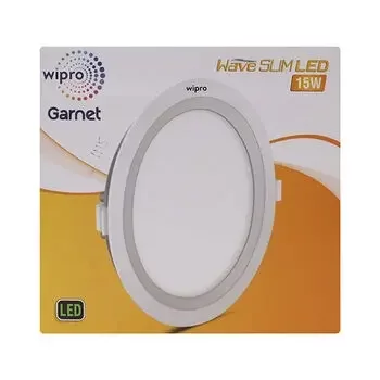 WIPRO GARNET WAVE 15W LED ROUND SLIM PANEL 4000K WIPRO | Model: D711540/DH11540