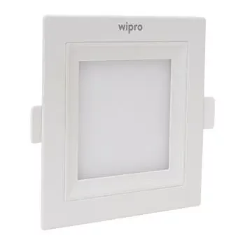 WIPRO GARNET WAVE 3W LED SQUARE SLIM PANEL COOL DAY LIGHT WIPRO | Model: D720360/DH20360