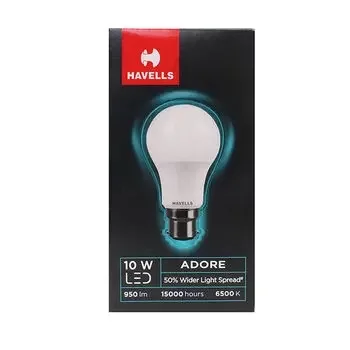 HAVELLS LED ADORE PLUS 10W B22 CDL LAMP HAVELLS | Model: LHLDEUEEML8R010LHLDDDEAIA5R010