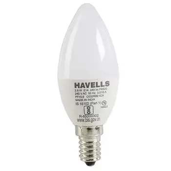 HAVELLS LED ADORE E14 CANDLE LAMP COOL DAY LIGHT 2.8W HAVELLS | Model: LHLDEUOCML8R2X8