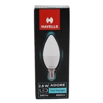 HAVELLS LED ADORE E14 CANDLE LAMP COOL DAY LIGHT 2.8W HAVELLS | Model: LHLDEUOCML8R2X8