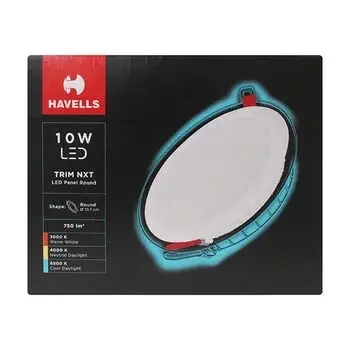 HAVELLS LED TRIM NXT PANEL 10W RD COOL DAY LIGHT LHEBLDPFPVNW010 HAVELLS | Model: LHEBLDPFPVNW010