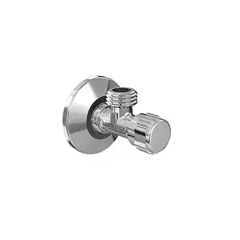 KOHLER COMPLEMENTARY™ ANGLE STOP VALVE, G3/206 X G1/2” IN POLISHED CHROME KOHLER | Model: 11568IN-7B-CP