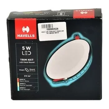 HAVELLS LED TRIM NXT PANEL 5W RD WARM WHITE LHLDDCXNMD8P005 HAVELLS | Model: LHLDDCXNMD8P005