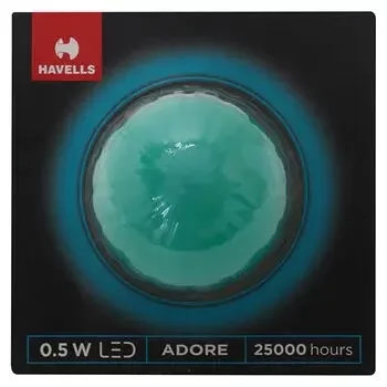 HAVELLS LED LAMP G45 220-240V GREEN 0.5W HAVELLS | Model: LHLDAFUEUONX0X5