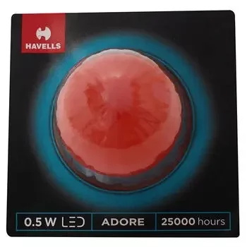 HAVELLS LED LAMP G45 220-240V RED 0.5W HAVELLS | Model: LHLDAFUEUPNX0X5
