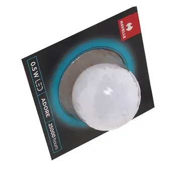 HAVELLS LED LAMP G45 220-240V WHITE 0.5W HAVELLS | Model: LHLDAFUEULNX0X5