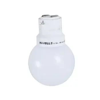 HAVELLS LED LAMP G45 220-240V WHITE 0.5W HAVELLS | Model: LHLDAFUEULNX0X5