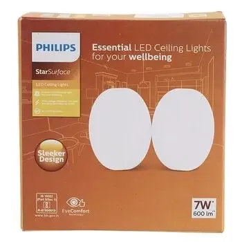 PHILIPS 59135-7W R STAR SURFACE NEW CEILING LAMP PHILIPS |Model: 915005582401