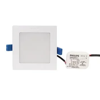 HILIPS SQUARE ASTRA PRIME PLUS ULTRAGLOW LED PANEL & DOWNLIGHT COOL DAY LIGHT 5W PHILIPS | Model: 929002627601