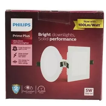 PHILIPS ROUND ASTRA PRIME PLUS ULTRAGLOW LED PANEL & DOWNLIGHT NEW 5W PHILIPS | Model: 929002627201