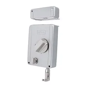 IPSA IPNL03-STAINLESS STEEL NIGHT LATCH KNOB ON INSIDE ECO NORMAL 3 KEYS IPSA | Model: 4833