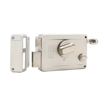 IPSA IPNL03-STAINLESS STEEL NIGHT LATCH KNOB ON INSIDE ECO NORMAL 3 KEYS IPSA | Model: 4833