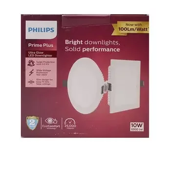 PHILIPS SQUARE ASTRA PRIME PLUS ULTRAGLOW LED PANEL & DOWNLIGHT WARM WHITE 10W PHILIPS | Model: 929002628001