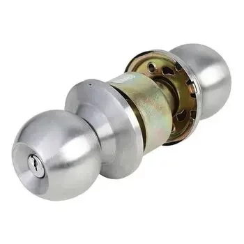 OZONE CYLINDRICAL LOCK WITH KEY OPERATION & PUSH BUTTON OCKL-11N STD STAINLESS STEEL OZONE | Model: OCKL-11N STD SSS