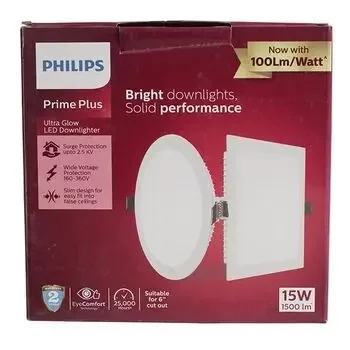 PHILIPS ROUND ASTRA PRIME PLUS ULTRAGLOW LED PANEL & DOWNLIGHT NEW 15W PHILIPS | Model: 929002629001