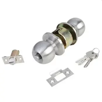 OZONE CYLINDRICAL LOCK WITH KEY OPERATION & PUSH BUTTON OCKL-11N STD STAINLESS STEEL OZONE | Model: OCKL-11N STD SSS