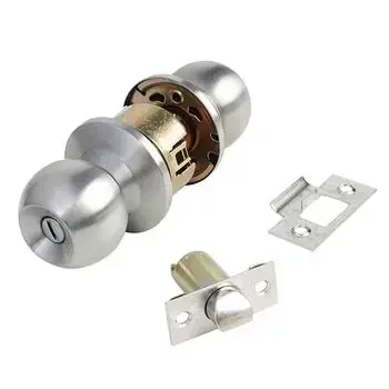 OZONE CYLINDRICAL LOCK WITH PUSH BUTTON AND COIN RELEASE. OCKL-22N STD STAINLESS STEEL OZONE | Model: OCKL-22N STD SSS