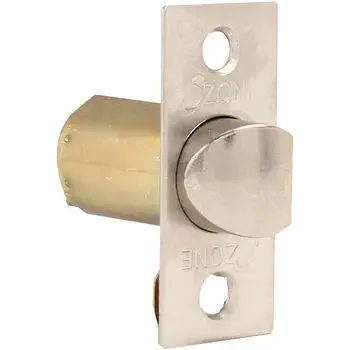 OZONE CYLINDRICAL LOCK WITH PUSH BUTTON AND COIN RELEASE. OCKL-22N STD STAINLESS STEEL OZONE | Model: OCKL-22N STD SSS