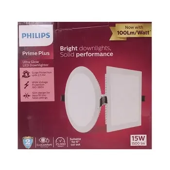 PHILIPS ROUND ASTRA PRIME PLUS ULTRAGLOW LED PANEL & DOWNLIGHT WARM WHITE 15W PHILIPS | Model: 929002628901