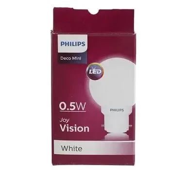 PHILIPS LED DECO WHITE B22 MR 0.5W PHILIPS Model: 929000262080