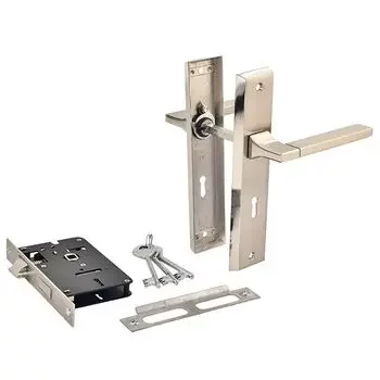 IPSA KAFE KY LOCK SET-STAINLESS STEEL SET LEVER HANDLES IPSA | Model: 14477