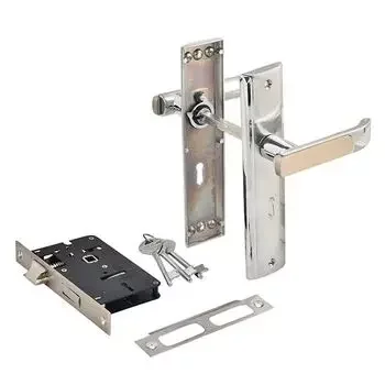 IPSA GREY KY LOCK SET-CPS SET LEVER HANDLES IPSA | Model: 6044