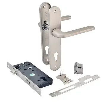 IPSA 10 CY OLIVE LOCK SET WITH 60MM BOTH SIDE KEY CYLINDER- MSS SET LEVER HANDLES IPSA | Model: 5975