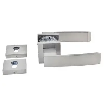 IPSA SKY ON ROSE LOCK SET WITH 60MM BOTH SIDE KEY CYLINDER-FSS SET LEVER HANDLES IPSA | Model: 2707