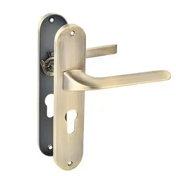 YALE MORTISE COMBO SET WITH 8IN BP 60MM CYLINDER DC WITH 50MM C/C 50MM// BS LOCK BODY AB LEVER HANDLES YALE | Model: YMC512-8P-60MM-5050-DC-AB