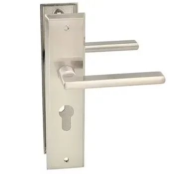 YALE MORTISE COMBO SET WITH 8IN BP 60MM CYLINDER DC WITH 50MM C/C 50MM// BS LOCK BODY STAINLESS STEEL LEVER HANDLES YALE | Model: YMC502-8P-60MM-5050-DC-SS