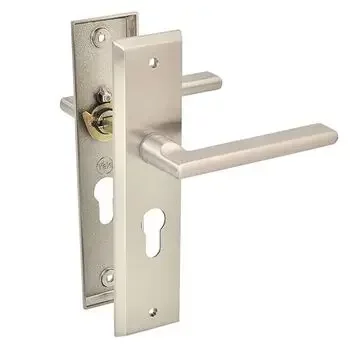 YALE MORTISE COMBO SET WITH 8IN BP 60MM CYLINDER DC WITH 50MM C/C 50MM// BS LOCK BODY STAINLESS STEEL LEVER HANDLES YALE | Model: YMC502-8P-60MM-5050-DC-SS