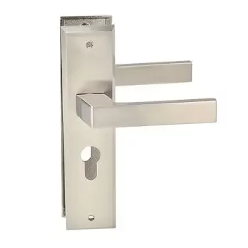 YALE MORTISE COMBO SET WITH 8IN BP 60MM CYLINDER DC WITH 50MM C/C 50MM// BS LOCK BODY STAINLESS STEEL LEVER HANDLES YALE | Model: YMC501-8P-60MM-5050-DC-SS