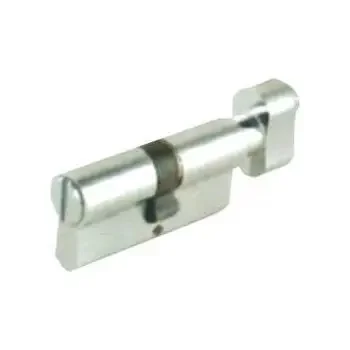 YALE EURO PROFILE CYLINDER 70MM ONESIDE COIN ONESIDE KNOB (PVD BM) 60MM TT CP DK-S YALE | Model: 60 MM TT CP DK-S