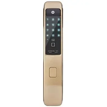 YALE PUSH PULL DIGITAL LOCK YMI70_ RED GOLD, A60G-S, RED GOLD YALE | Model: YMI70A_RED GOLD/YMI70_RED GOLD