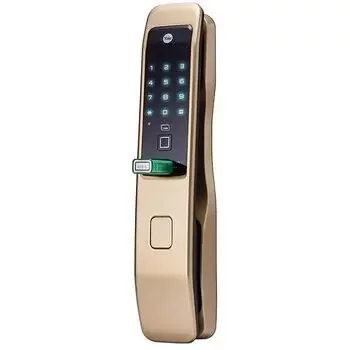 YALE PUSH PULL DIGITAL LOCK YMI70_ RED GOLD, A60G-S, RED GOLD YALE | Model: YMI70A_RED GOLD/YMI70_RED GOLD