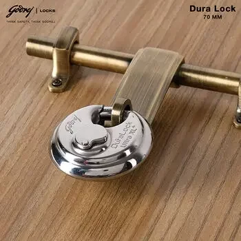 GODREJ PAD LOCK 70MM DURALOCK ULTRA XL+ (3 KEYS) GODREJ | Model: 4066