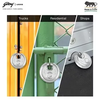 GODREJ PAD LOCK 70MM DURALOCK ULTRA XL+ (3 KEYS) GODREJ | Model: 4066