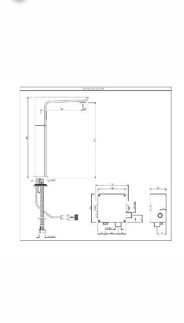Tall Boy Sensor Faucet | Model : SNR-SSF-35017PM